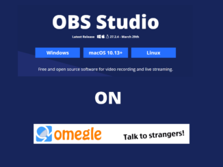 How to Use OBS Virtual Camera on Omegle